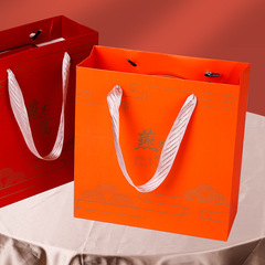 禮袋燕窩包裝袋拎袋新款印尼燕窩禮品袋紙袋即食鮮燉燕窩手提袋