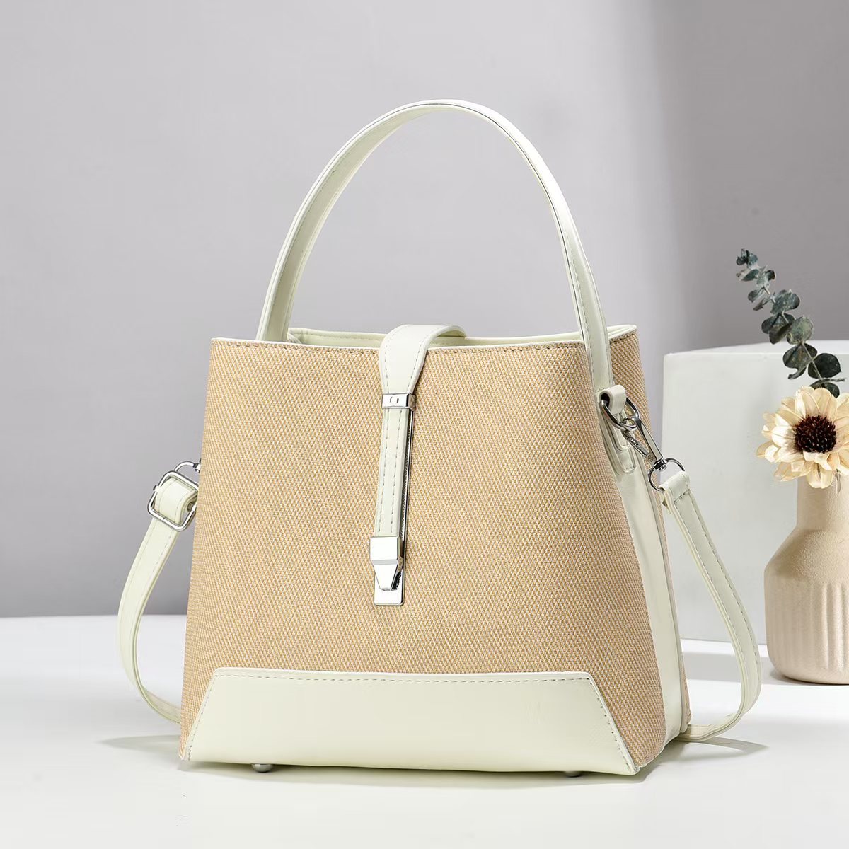 2025 nuevo bolso de mano estilo coreano textura bolso diagonal de un solo hombro fabricante de moda femenina bolso de comercio exterior femenino