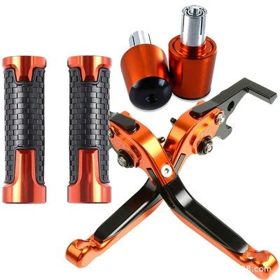 Motorcycle Handle Cover Lever Handlebar End Caps - 15