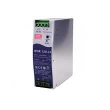 ��γWDR-120���쿪�ص�Դ120W/12V/24V/48V��Ӧ����ѹֱ��ֱ��