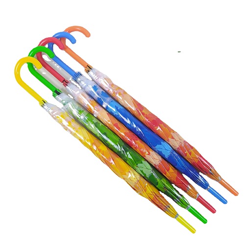Straight pole long handle Apollo umbrella plant maple leaf birdcage umbrella princess umbrella mushroom umbrella transparent umbrella manufacturer wholesale