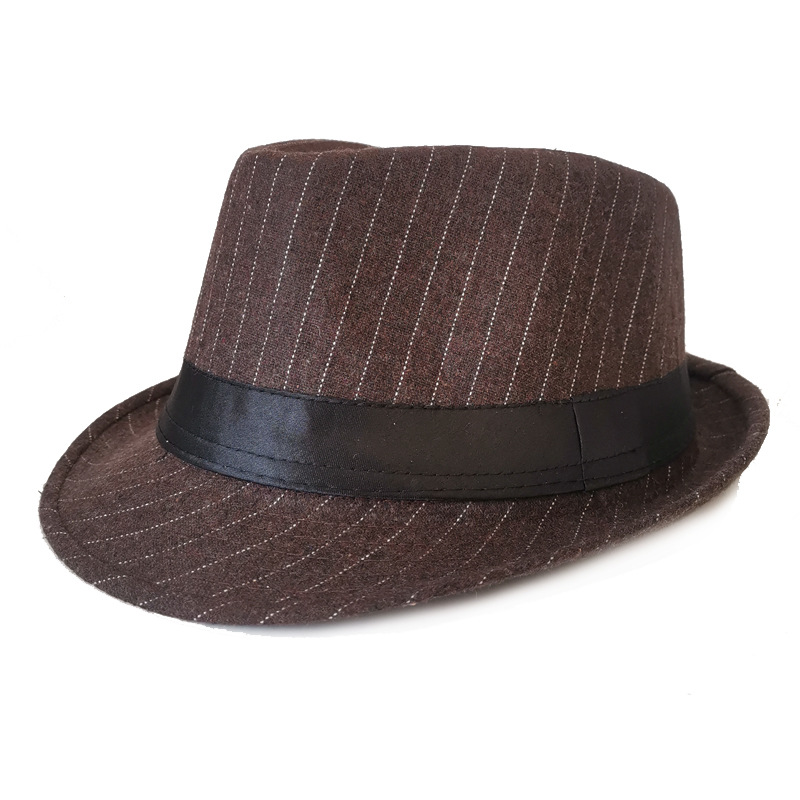 Baixiaoyuan de mediana edad sombrero artístico retro Jazz sombrero rendimiento sombrero de comercio exterior sombrero viejo sombrero