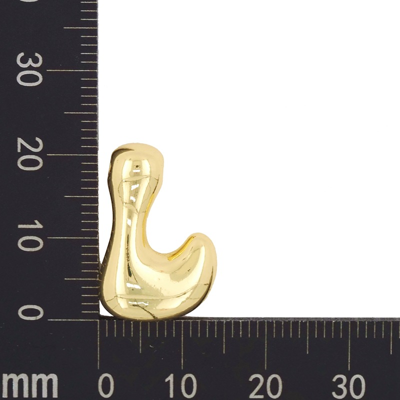 Copper Plating Letter Pendant Necklace display picture 4