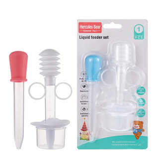 Foreign trade export baby medicine feeder suit English packaging syringe medicine feeder dropper medicine feeder combination suit