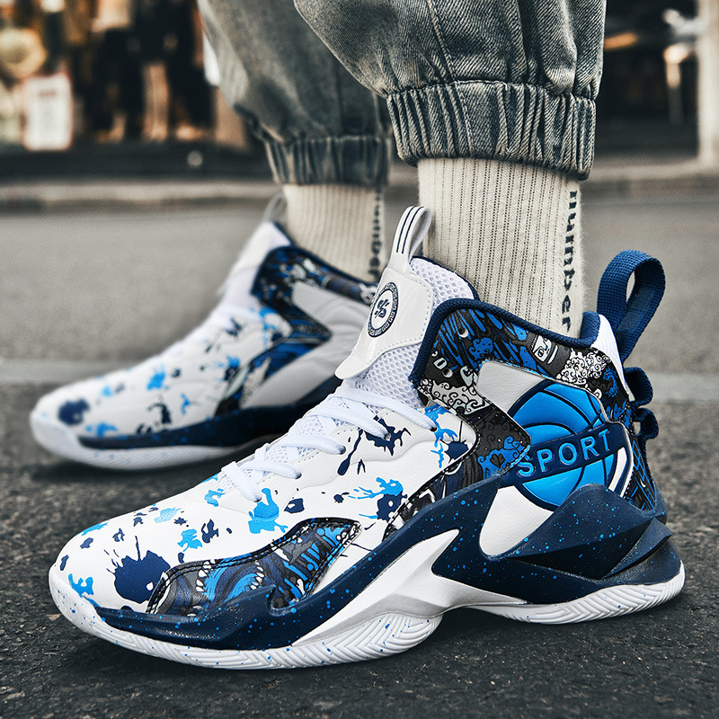 Chaussures de basket-ball pour hommes, tendance, antidérapantes, pour enfants, pour jeunes, de sport, pour garçons, école primaire, automne_voghion.com