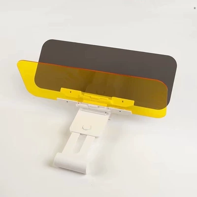 Car sun visor car anti-glare mirror car day and night mirror night anti-high beam goggles car interior supplies (Sun shade) - button-3212cm