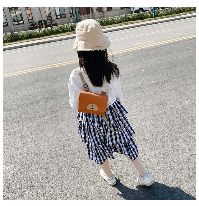Kids Backpack Backpack Waterproof Solid Color Casual School Kids Backpack