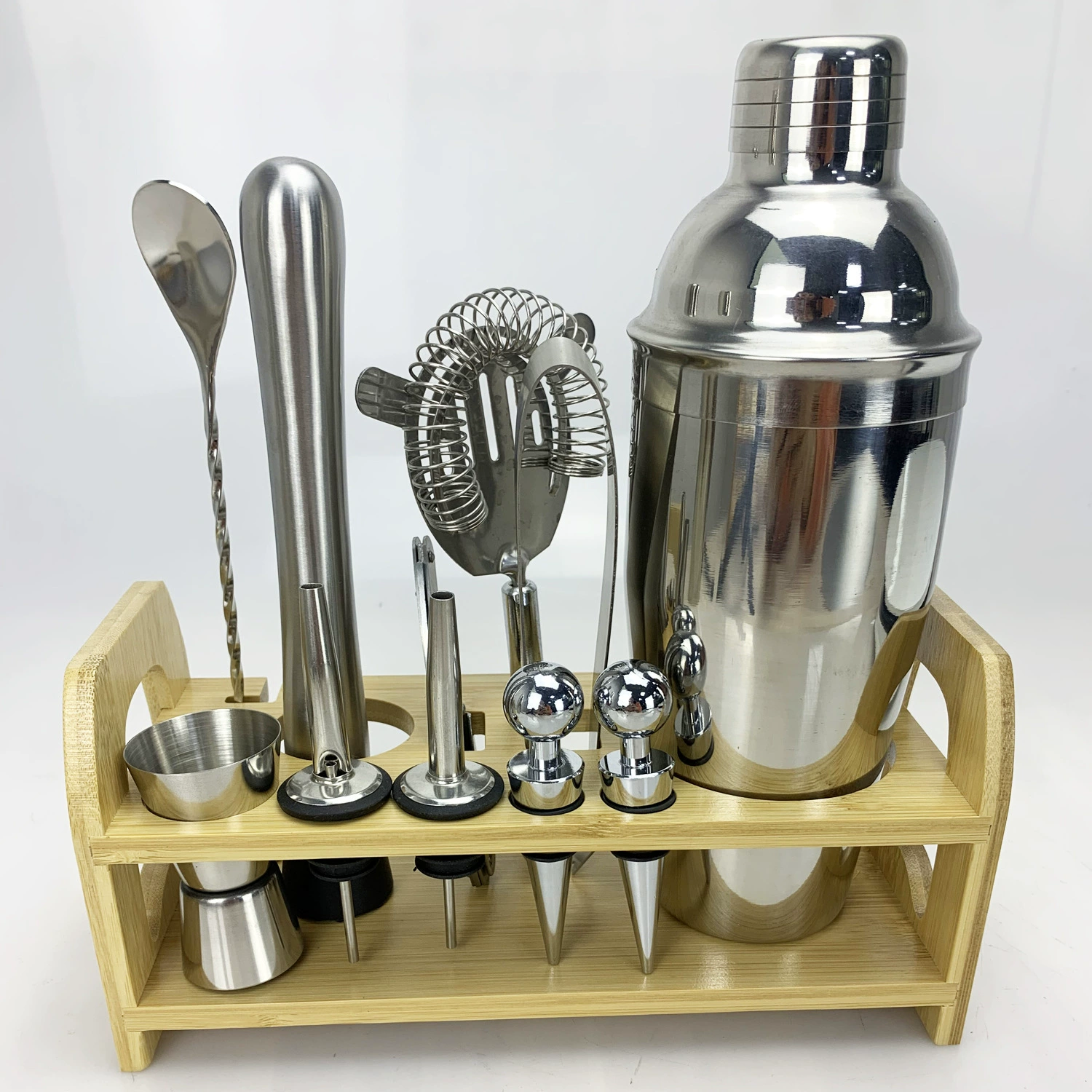 Shaker stainless steel, cocktail set, full set