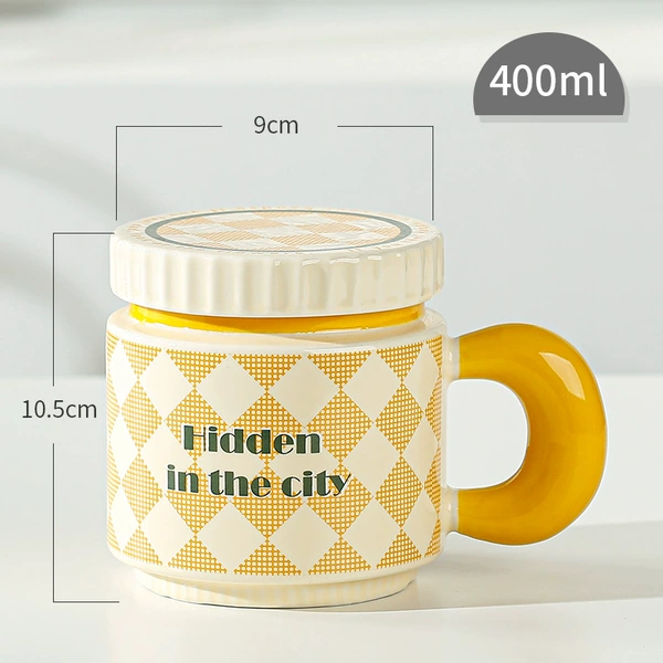 DR Retro Flower Cup-Yellow Belt