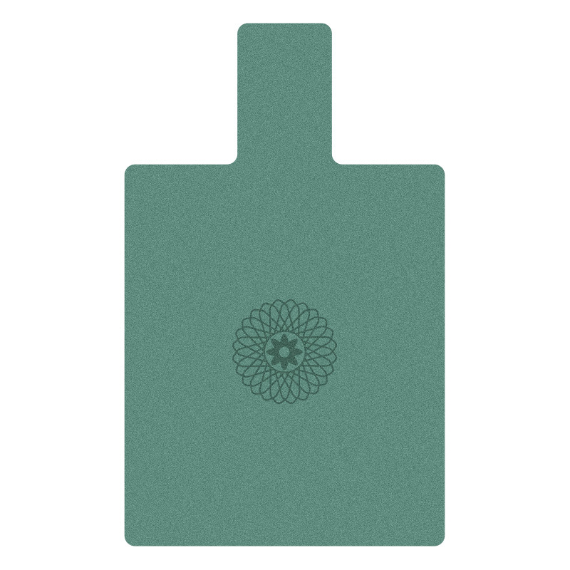 코코넛 실크 매트리스 백 매듭 버전 머스타드 그린