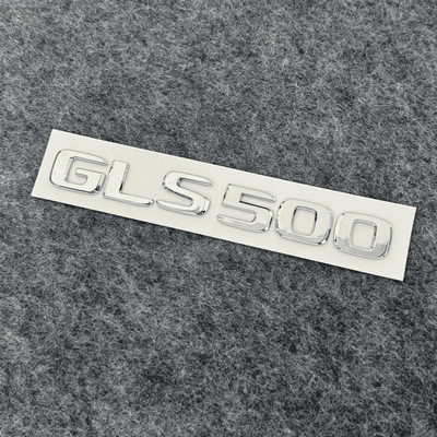 Car logo car emblem, rear - standard-gls500-same-as-the-original-car-bright-silver
