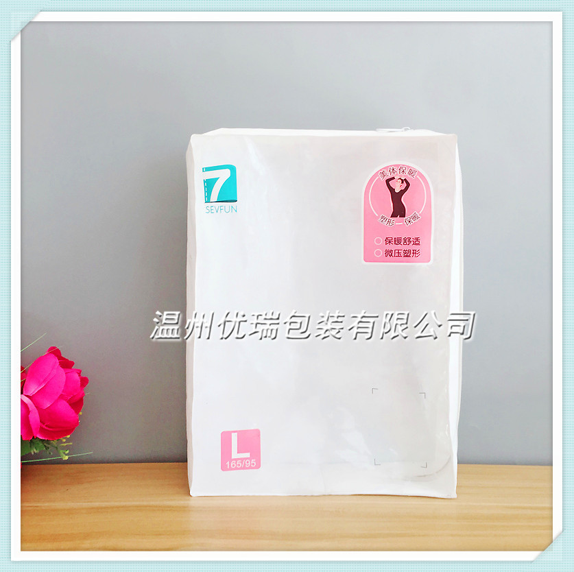电压EVA立体内衣裤包装袋 彩印EVA服装拉链袋 磨砂PEV