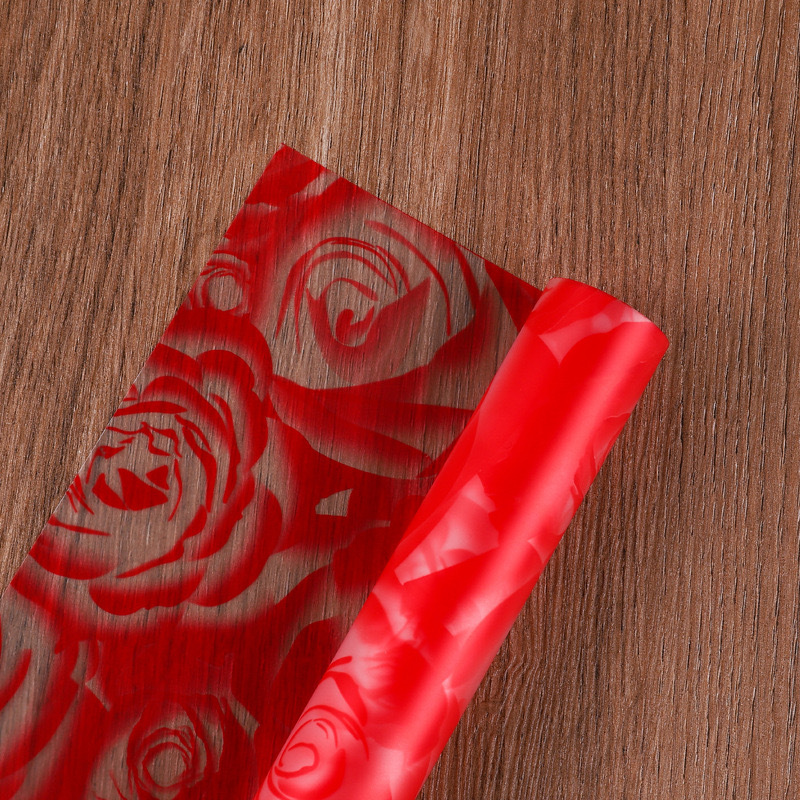 Gran rojo; 56cm, 20 hojas