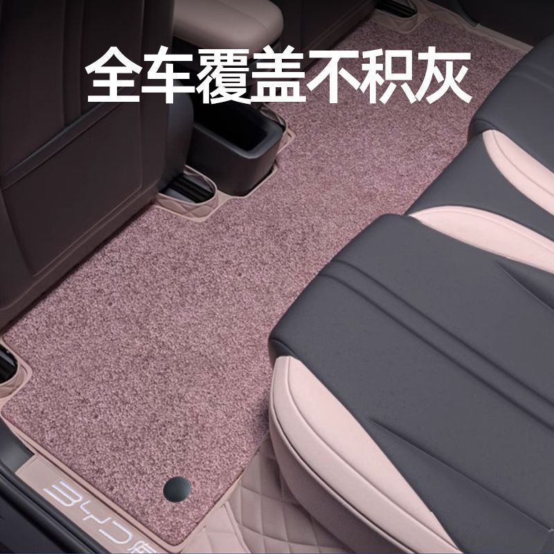 Aplicable BYD gaviota cojín alrededor de 25 mujeres 24 accesorios de alfombra estrella superior antisucia para automóviles image 4