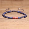 96 lapis lazuli + red emperor finishing rope