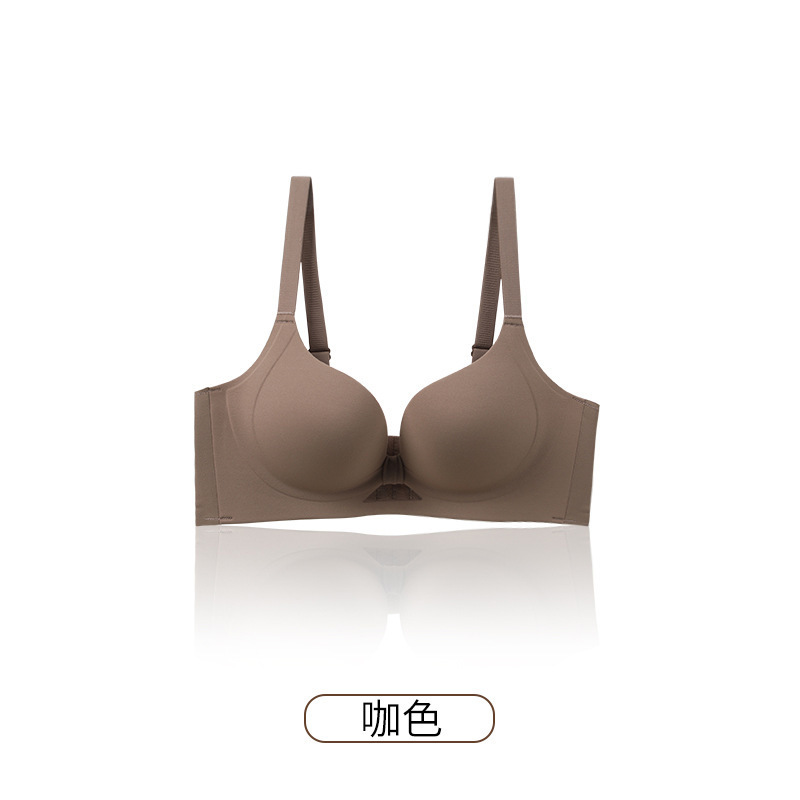 果冻无痕内衣女提拉防下垂收副乳聚拢小胸显大上托无痕调整文胸罩|undefined