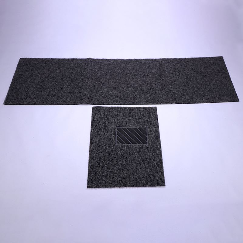 Car mat universal silk ring can be cut easy to clean non-slip foot mat monolithic main driving mat manufacturers