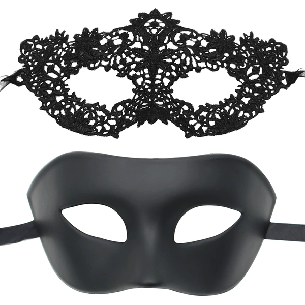 Six-petal + flat head mask set