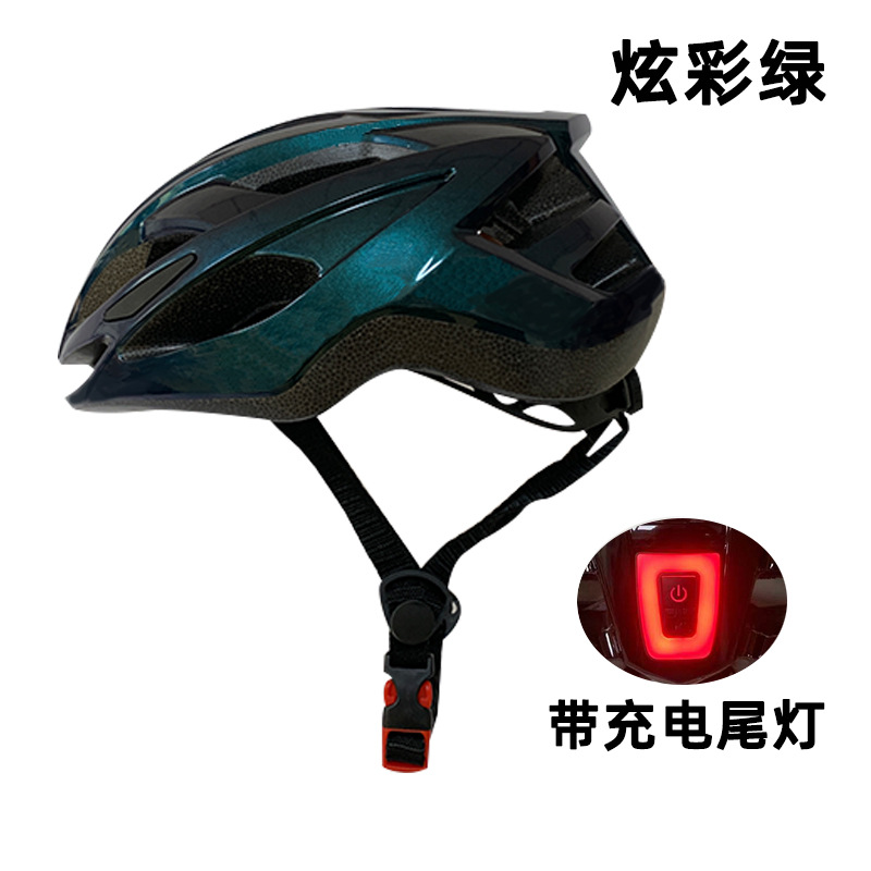 Colorful green belt lights