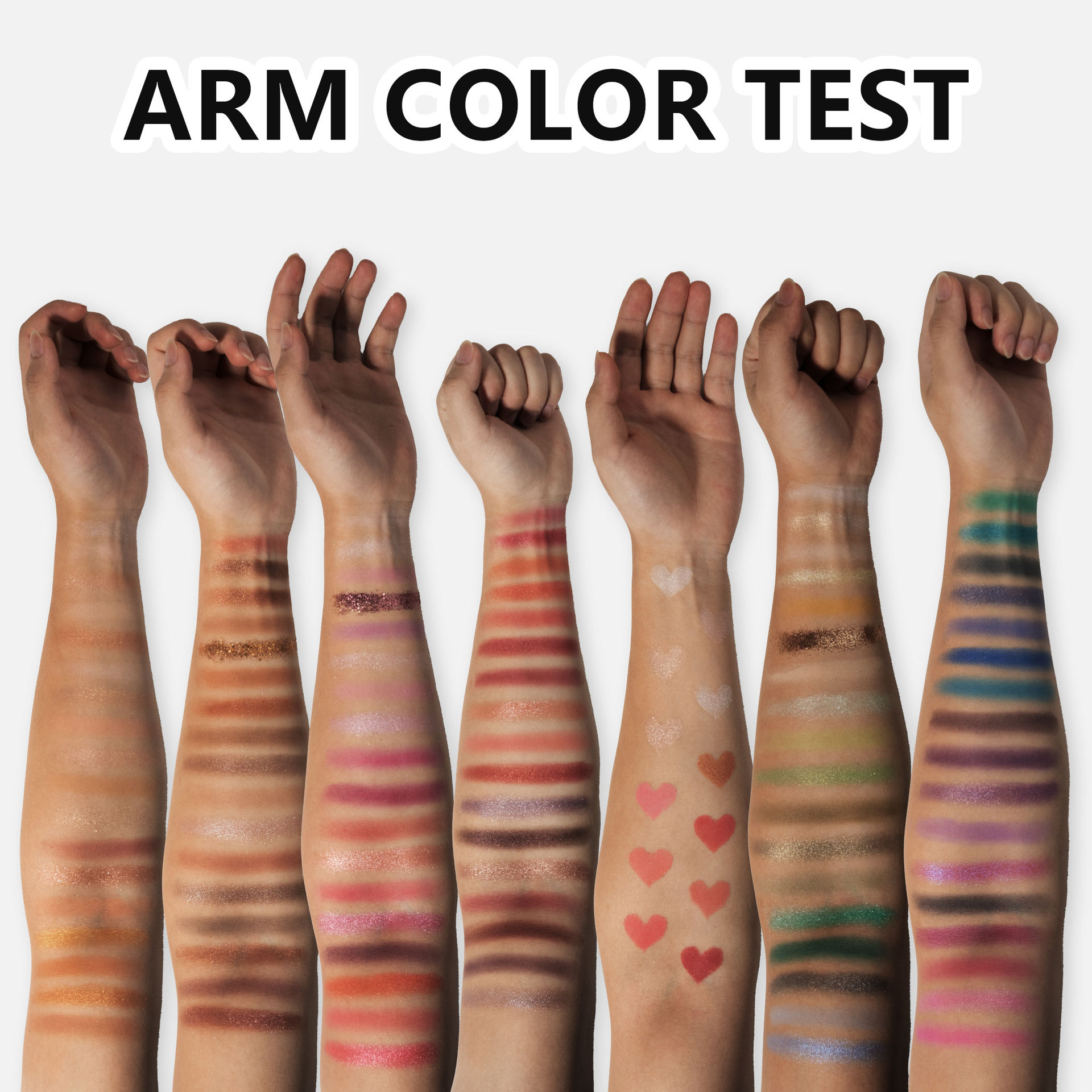 Cross-border 117-color folding eyeshadow palette, four-layer matte, pearlescent blush contour, high-gloss one-piece makeup palette undefined