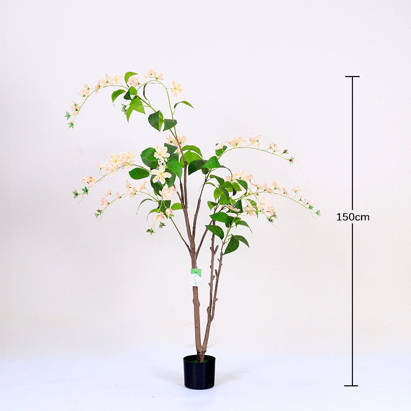 Planta Artificial de Jazmín en Maceta de Plástico para Sala de Estar image 16