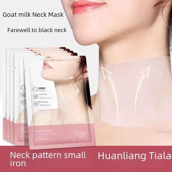 Han Lun Meiyu Goat's Milk Yeast Cervical Membrane Desalinates Neck Pattern Moisturizing Lifting Tightening Neck Care Cervical Membrane Paste Genuine