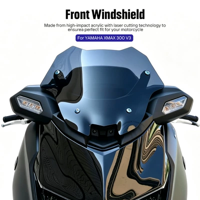 Yamaha Xmax300 Front Windshield: Motorcycle front windshield