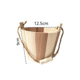 木质小木桶家居收纳木桶玩具沙滩玩具木质工艺品夜市摆摊香薰木桶