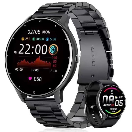 ZL02D reloj inteligente ritmo cardíaco sangre oxígeno sueño movimiento monitoreo pulsera inteligente Comercio exterior transfronterizo AliExpress venta al por mayor