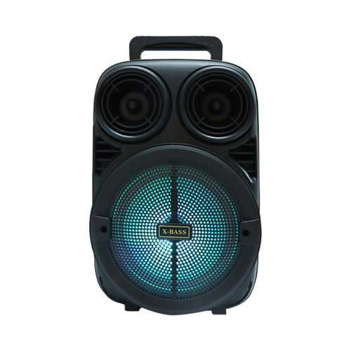 BK-3381 single 6.5-inch Bluetooth audio outdoor portable subwoofer with microphone karaoke square dance speaker