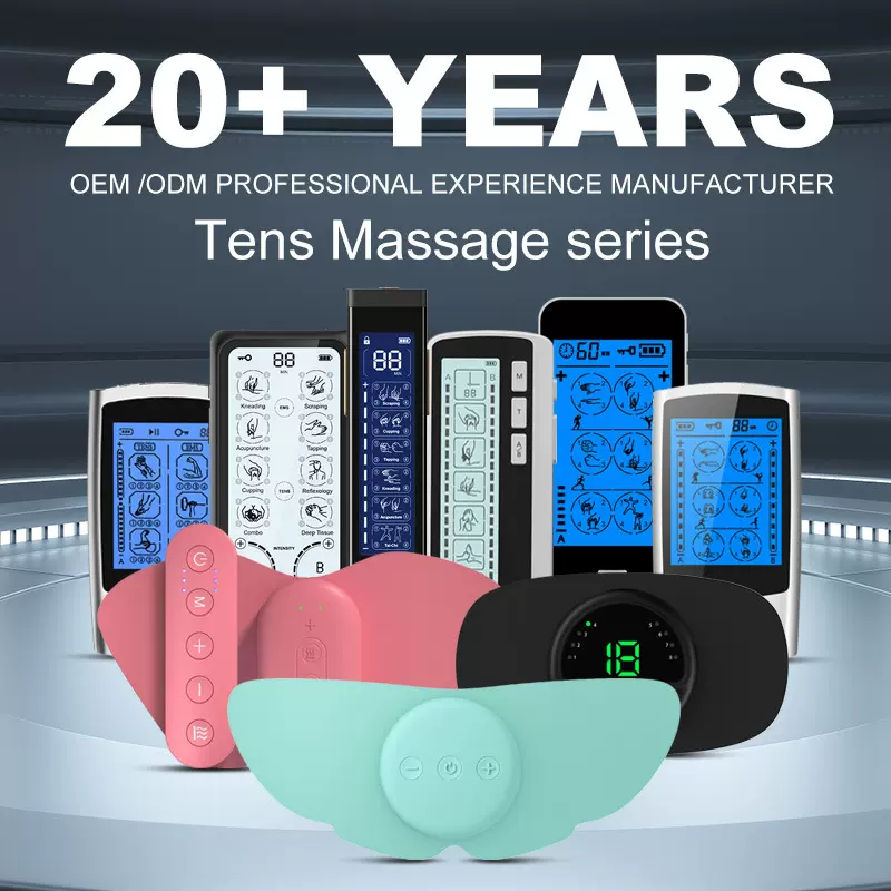 无线tens低频理疗仪关节疼痛缓解迷你身体按摩器EMS脉冲理疗设备