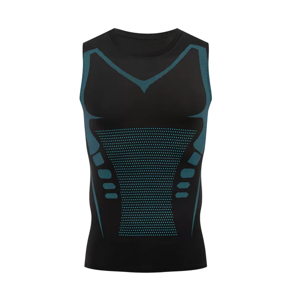 Quick-dry fitness vest for men, elastic and breathable, suitable for training, sports, sleeveless tight-fitting shirt for running and basketball
