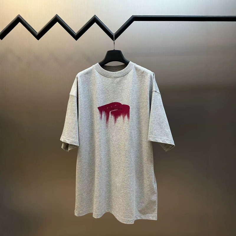 Men's printed oversized short-sleeve fashion crew neck T-shirt, men's short-sleeve top Men's printed oversized short-sleeve fashion crew neck T-shirt, men's short-sleeve top