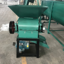 全新粮食脱皮碾米机对辊式黄豆黑豆破碎机芝麻高粱挤扁机