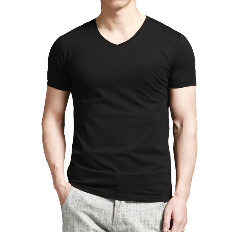 П body-friendly короткие рукава футболка с V-образным вырезом, slim fit