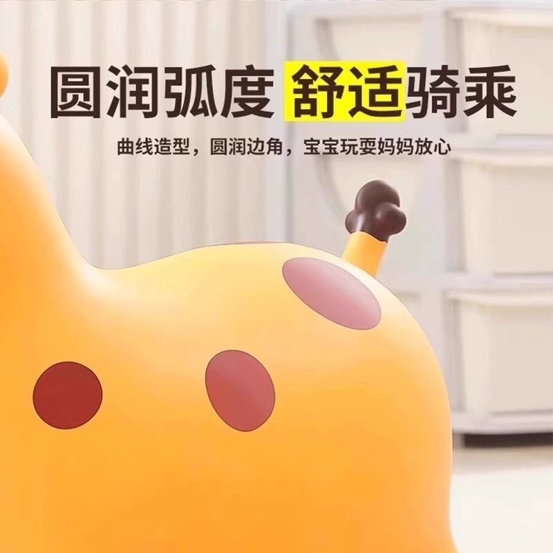 新しいエルフ環境に優しい素材 PVC 子供用乗用玩具子供用インフレータブルジャンプ馬クロスボーダーホットセール|undefined
