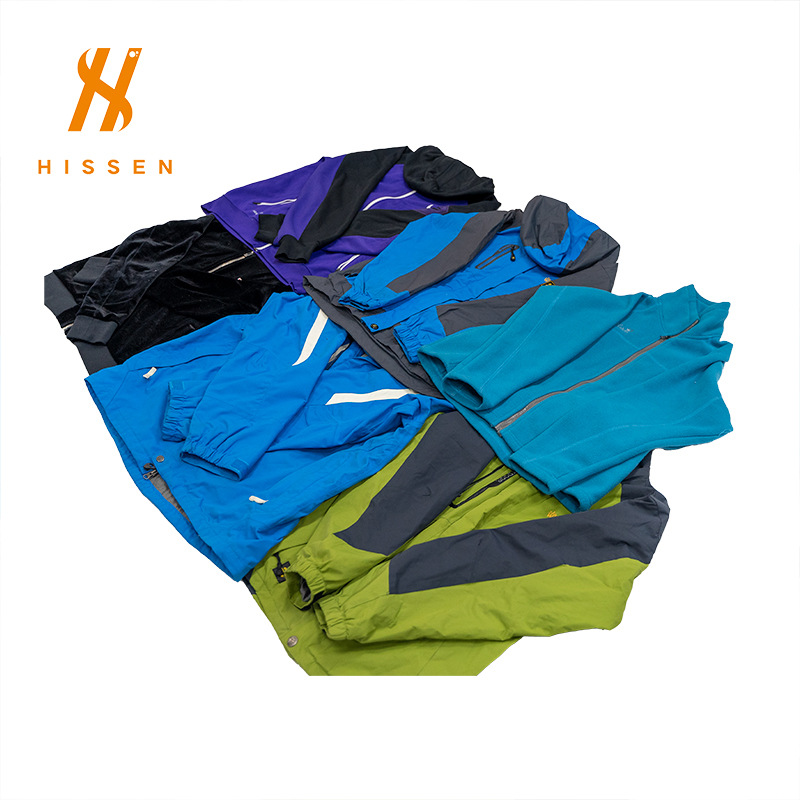 二手男装二手品牌夹克外套used clothes branded jacket出口东欧