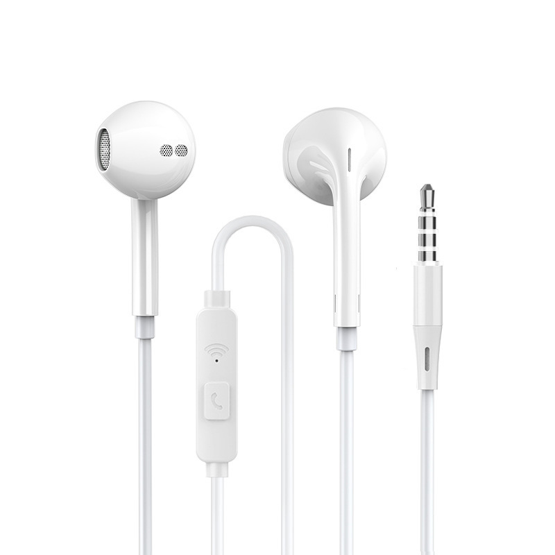 VPB A12 es adecuado para Huawei Apple Android Oppo teléfono móvil universal en la oreja los auriculares con micrófono con cable color