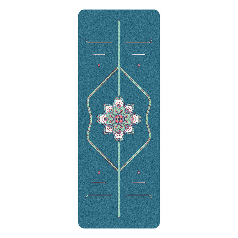 5mm 코코넛 섬유 UV 인쇄 녹색 스크린 버전 인디고 블루