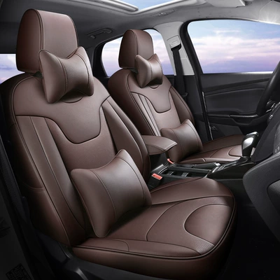 Modelə uyğun (Original) oturacaq örtükləri: special car seat cushion - coffee-deluxe-edition-wear-resistant-leather