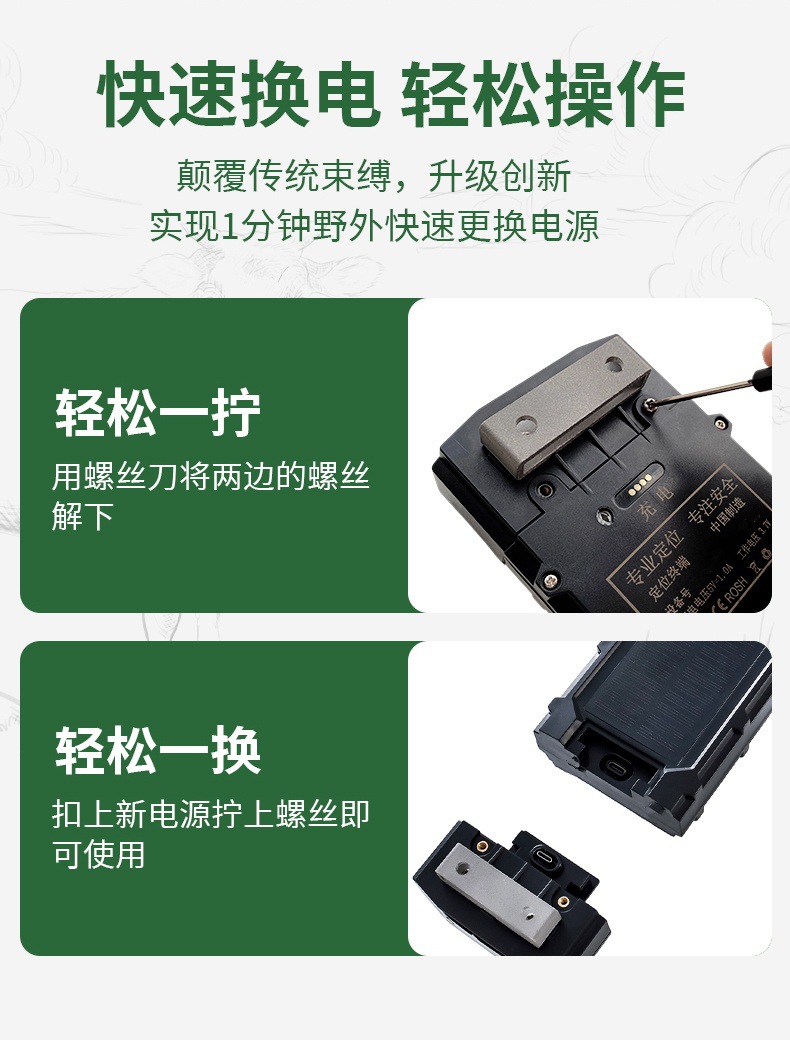 Mongolian Cattle and Sheep Tracker Waterproof Gps Tracker for Mountainous Areas with Solar Power, Popular for Cross-Border Use