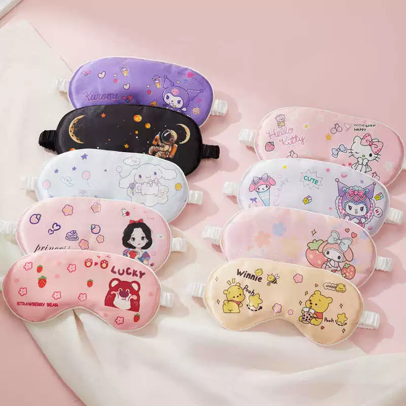 Hello Kitty, милая детская маска для сна принцессе