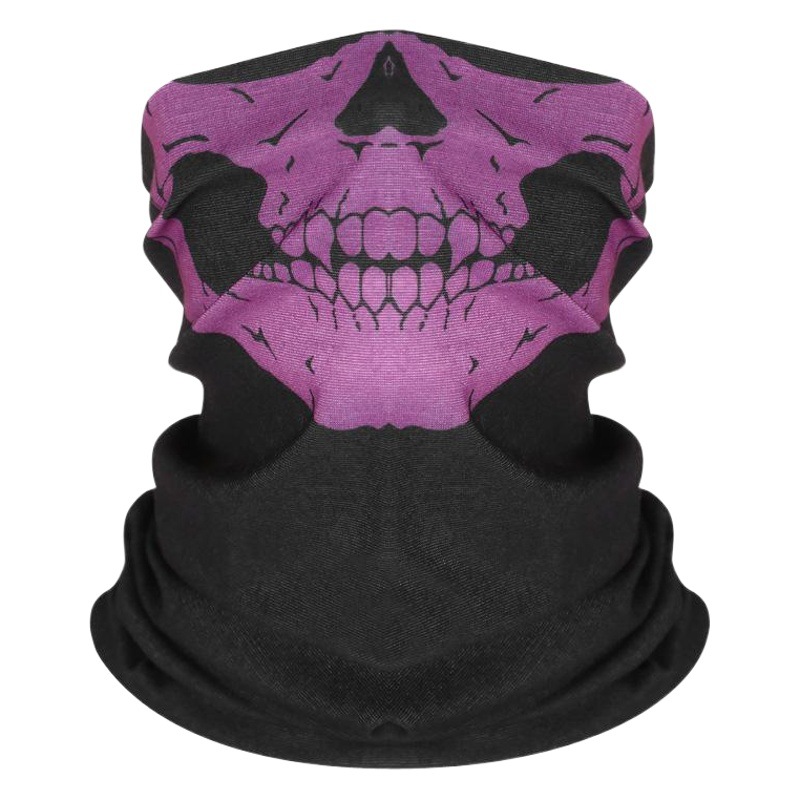 Seamless Multi-functional Magic Hood Riding Mask Warm Wai Bo Halloween Props Skull Face Towel