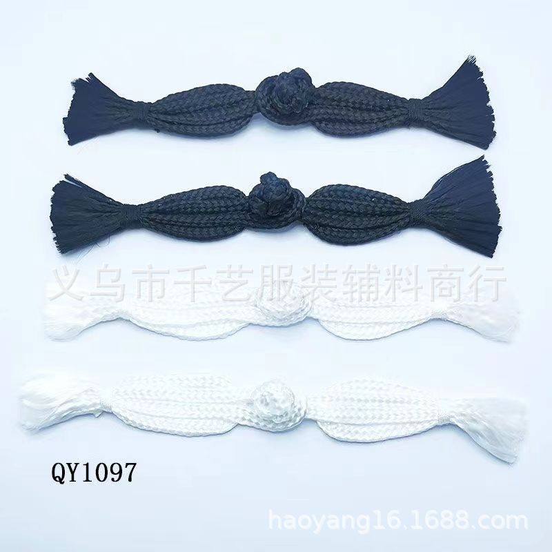 鱼型盘扣小香风门襟盘扣绕线一字盘扣国潮风流行连衣裙汉服旗袍