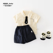 2025夏季新款儿童工装短裤 韩版婴幼童男童中腰大口袋裤子52920