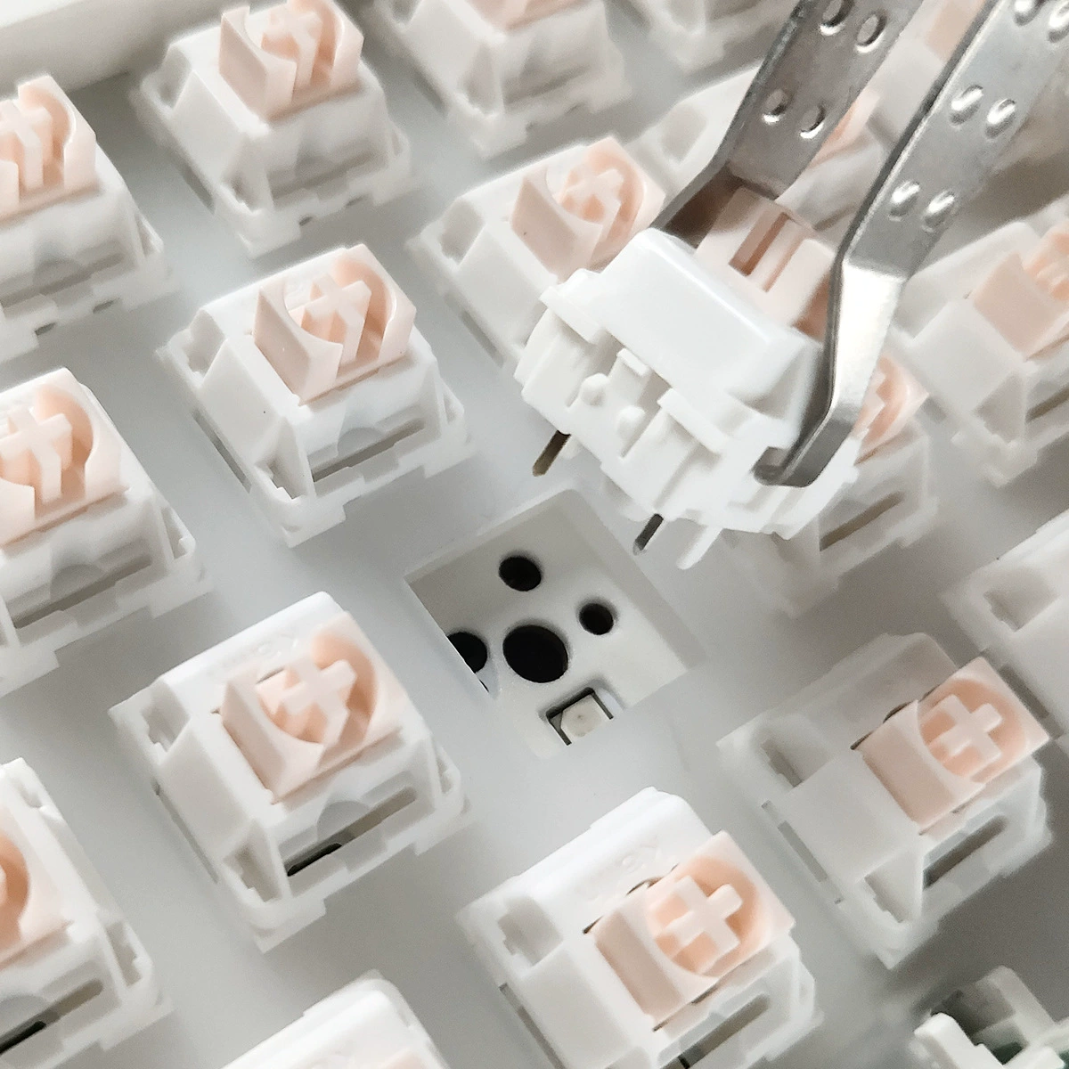 OUSAID OUSEAE DK100 три модели RGB механическая клавиатура стандартная раскладка полный набор клавиш горячей вставки полный набор без задержки