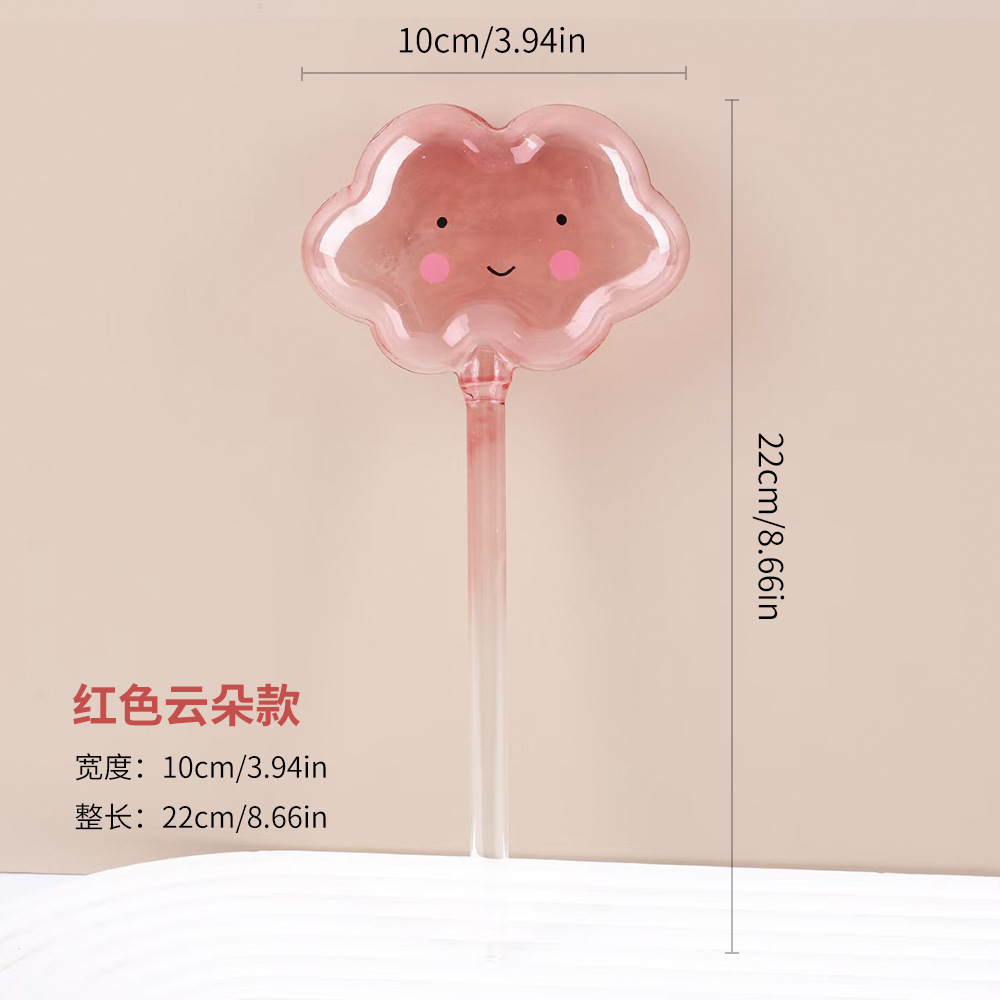 Creativo dispositivo de riego de flores de estrellas de colores ins dispositivo de riego de flores de nubes automático fábrica de artefactos perezosos al por mayor