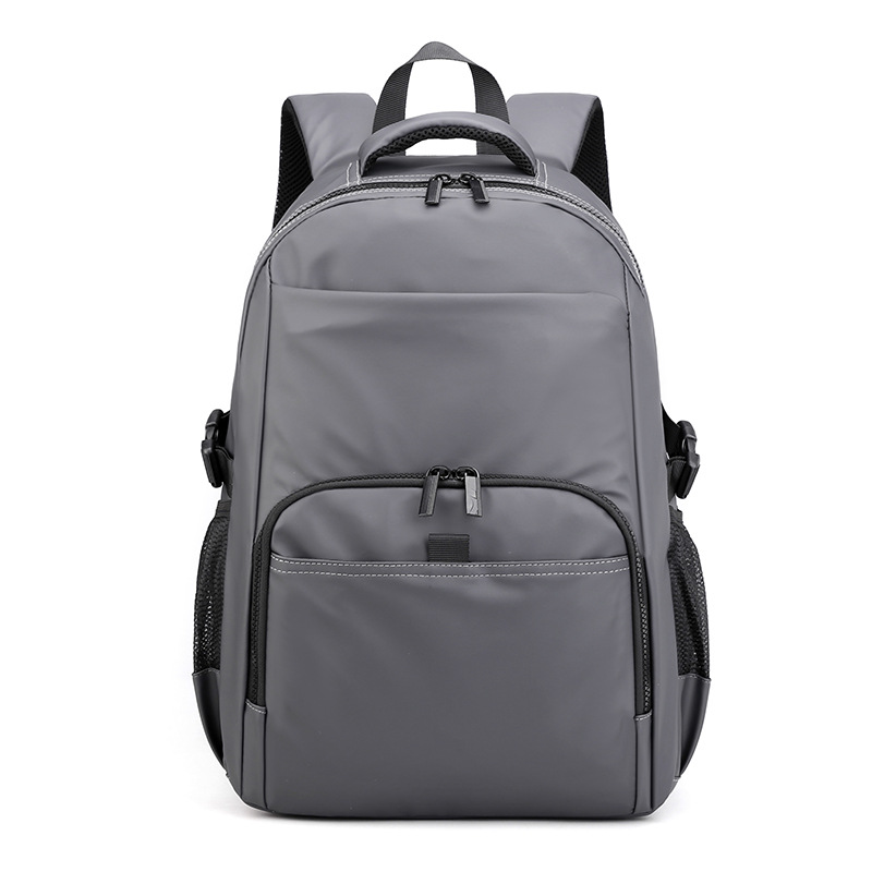 Mochila de nylon de los nuevos hombres mochila casual simple mochila estudiante ligero negocio de gran capacidad mochila de la computadora