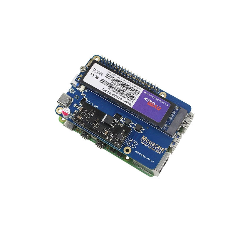 Модуль питания PoE для Raspberry Pi 5, Ethernet PoE, плата расширения PCIe на PoE и M.2 SSD 2280 для подключения жесткого диска