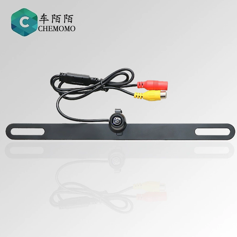 Металлическая длинная рамка номерного знака HD Автомобильная Водонепроницаемая задняя камера заднего вида AHDCVBS